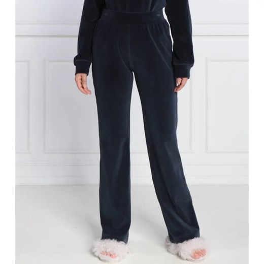 Emporio Armani Spodnie dresowe LOUNGEWEAR | Loose fit ze sklepu Gomez Fashion Store w kategorii Spodnie damskie - zdjęcie 184515727
