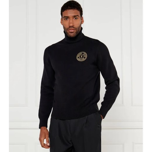 Versace Jeans Couture Golf | Regular Fit | z dodatkiem kaszmiru ze sklepu Gomez Fashion Store w kategorii Swetry męskie - zdjęcie 184515756