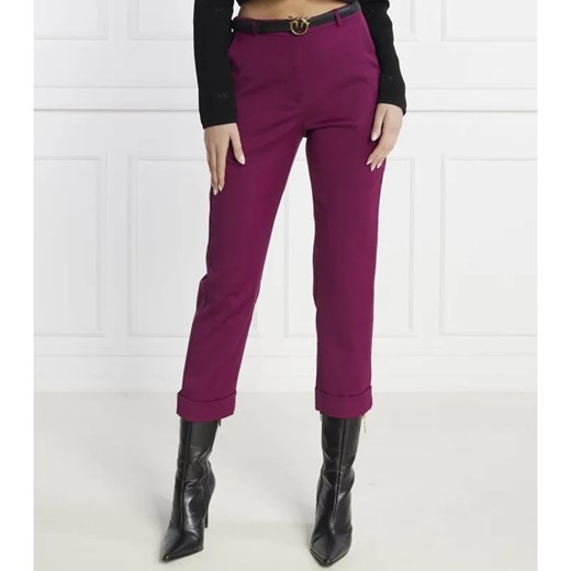 Pinko Wełniane spodnie | Regular Fit ze sklepu Gomez Fashion Store w kategorii Spodnie damskie - zdjęcie 184515777