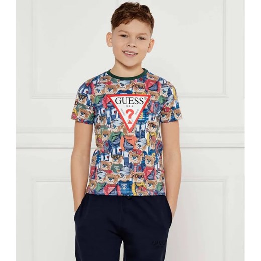 Guess T-shirt | Regular Fit ze sklepu Gomez Fashion Store w kategorii T-shirty chłopięce - zdjęcie 184515789