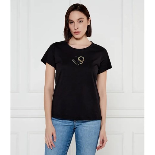 Liu Jo Sport T-shirt | Regular Fit ze sklepu Gomez Fashion Store w kategorii Bluzki damskie - zdjęcie 184515819