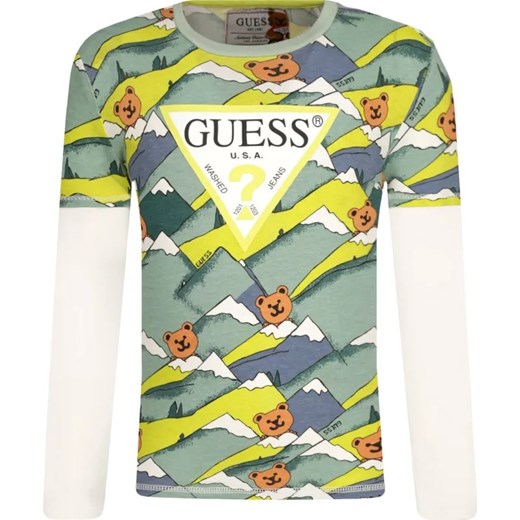 Guess Longsleeve | Regular Fit ze sklepu Gomez Fashion Store w kategorii T-shirty chłopięce - zdjęcie 184515858