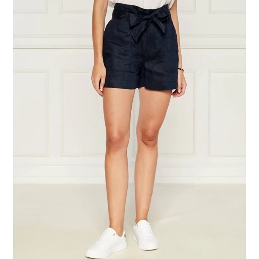 LAUREN RALPH LAUREN Lniane szorty DAVIANA | Regular Fit ze sklepu Gomez Fashion Store w kategorii Szorty - zdjęcie 184515927