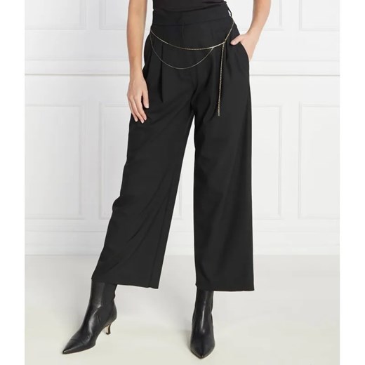 Marella Spodnie z paskiem FANTE | Regular Fit ze sklepu Gomez Fashion Store w kategorii Spodnie damskie - zdjęcie 184516007