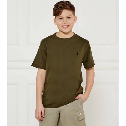 POLO RALPH LAUREN T-shirt | Regular Fit ze sklepu Gomez Fashion Store w kategorii T-shirty chłopięce - zdjęcie 184516108