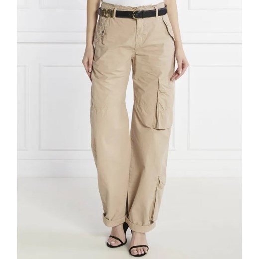 Pinko Spodnie MALAGA | Regular Fit ze sklepu Gomez Fashion Store w kategorii Spodnie damskie - zdjęcie 184516116