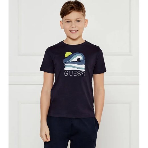 Guess T-shirt | Regular Fit ze sklepu Gomez Fashion Store w kategorii T-shirty chłopięce - zdjęcie 184516138
