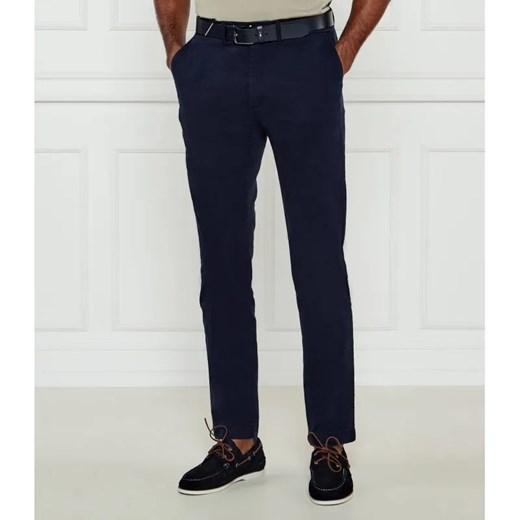 Calvin Klein Spodnie chino MODERN TWILL | Slim Fit ze sklepu Gomez Fashion Store w kategorii Spodnie męskie - zdjęcie 184516147
