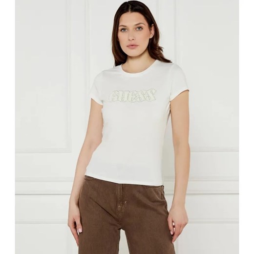 GUESS T-shirt PONY HAIR | Regular Fit ze sklepu Gomez Fashion Store w kategorii Bluzki damskie - zdjęcie 184516166