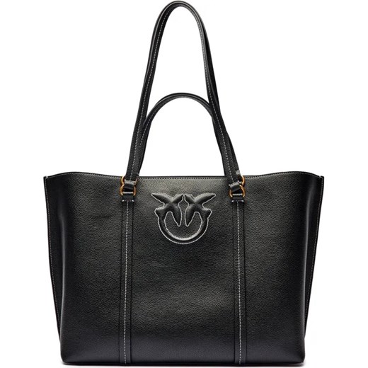 Pinko Skórzana shopperka MIRANDA SHOPPER BIG ze sklepu Gomez Fashion Store w kategorii Torby Shopper bag - zdjęcie 184516188