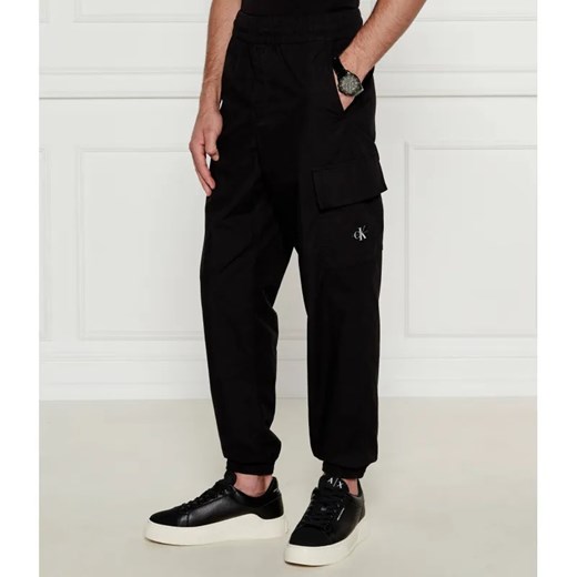 Calvin Klein Jeans Spodnie jogger | Regular Fit ze sklepu Gomez Fashion Store w kategorii Spodnie męskie - zdjęcie 184516215