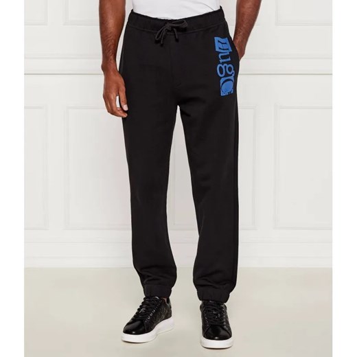 Hugo Blue Spodnie dresowe Niltro | Regular Fit ze sklepu Gomez Fashion Store w kategorii Spodnie męskie - zdjęcie 184516266