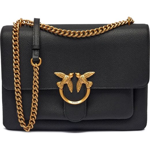 Pinko Skórzana torebka na ramię LOVE ONE SOFT BIG ze sklepu Gomez Fashion Store w kategorii Listonoszki - zdjęcie 184516275