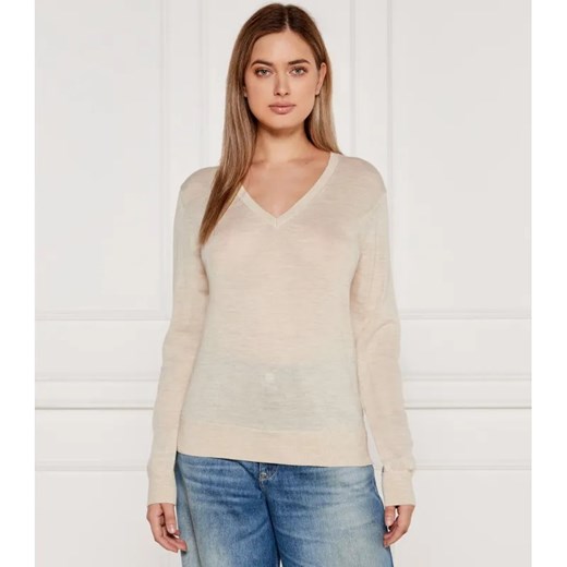 Tommy Hilfiger Wełniany sweter | Regular Fit ze sklepu Gomez Fashion Store w kategorii Swetry damskie - zdjęcie 184516296