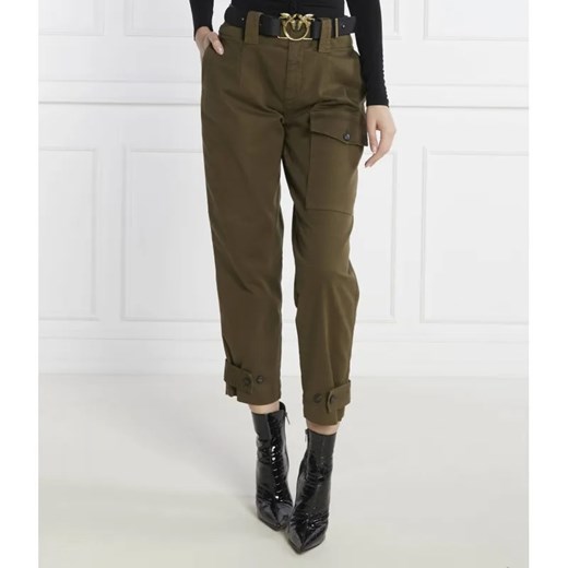 Pinko Spodnie cargo LUCERNA | Regular Fit ze sklepu Gomez Fashion Store w kategorii Spodnie damskie - zdjęcie 184516395