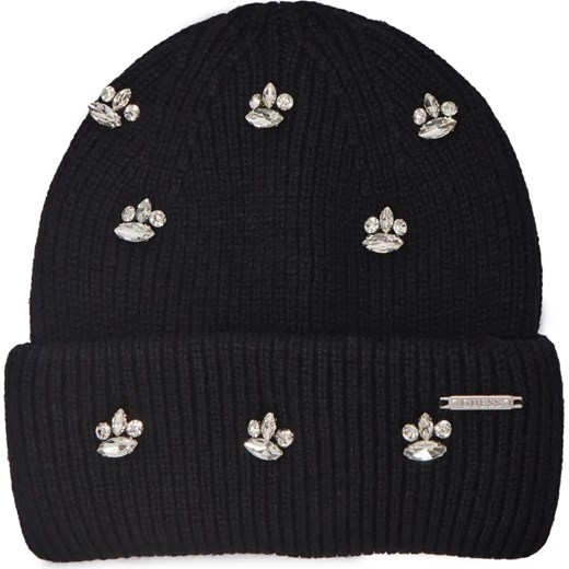 Guess Czapka | z dodatkiem wełny ze sklepu Gomez Fashion Store w kategorii Czapki zimowe damskie - zdjęcie 184516406