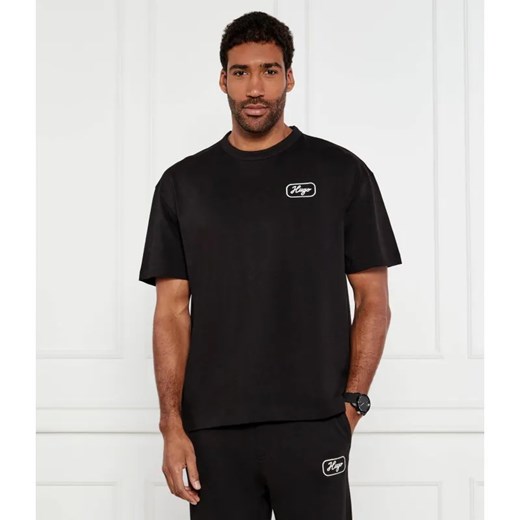 Hugo Blue T-shirt Nampie | Loose fit ze sklepu Gomez Fashion Store w kategorii T-shirty męskie - zdjęcie 184516419