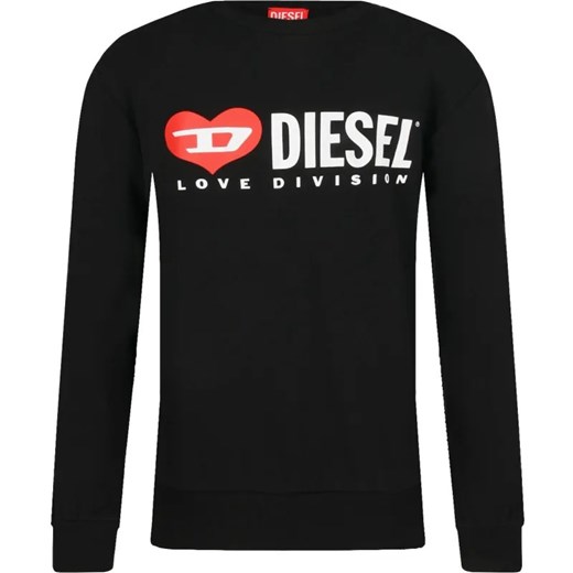 Diesel Bluza unisex | Regular Fit ze sklepu Gomez Fashion Store w kategorii Bluzy dziewczęce - zdjęcie 184516555