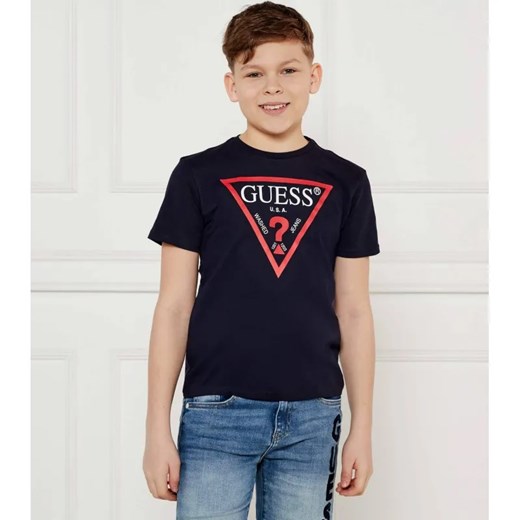 Guess T-shirt | Regular Fit ze sklepu Gomez Fashion Store w kategorii T-shirty chłopięce - zdjęcie 184516627