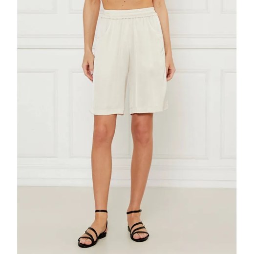 AKEP Satynowe szorty | Loose fit ze sklepu Gomez Fashion Store w kategorii Szorty - zdjęcie 184516648