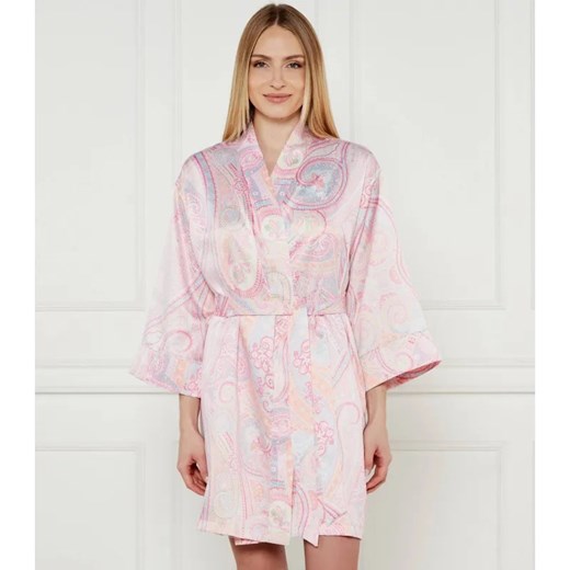 LAUREN RALPH LAUREN Satynowy szlafrok | Regular Fit ze sklepu Gomez Fashion Store w kategorii Szlafroki damskie - zdjęcie 184516666