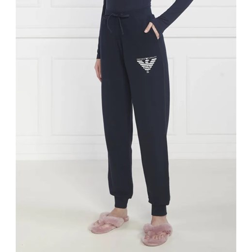 Emporio Armani Spodnie dresowe | Regular Fit ze sklepu Gomez Fashion Store w kategorii Spodnie damskie - zdjęcie 184516745
