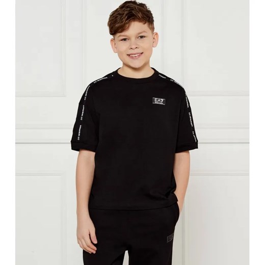 EA7 T-shirt | Relaxed fit ze sklepu Gomez Fashion Store w kategorii T-shirty chłopięce - zdjęcie 184516855