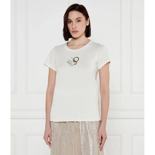 Liu Jo Sport T-shirt | Regular Fit ze sklepu Gomez Fashion Store w kategorii Bluzki damskie - zdjęcie 184516859