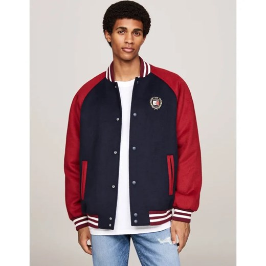 Tommy Jeans Kurtka bomber | Regular Fit | z dodatkiem wełny ze sklepu Gomez Fashion Store w kategorii Kurtki męskie - zdjęcie 184516865