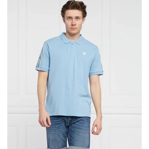 GUESS ACTIVE Polo EDMUND | Regular Fit | pique ze sklepu Gomez Fashion Store w kategorii T-shirty męskie - zdjęcie 184516907