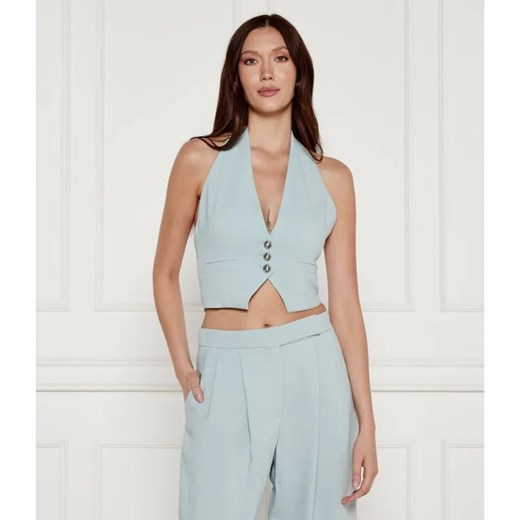 Pinko Kamizelka | Slim Fit ze sklepu Gomez Fashion Store w kategorii Kamizelki damskie - zdjęcie 184516927