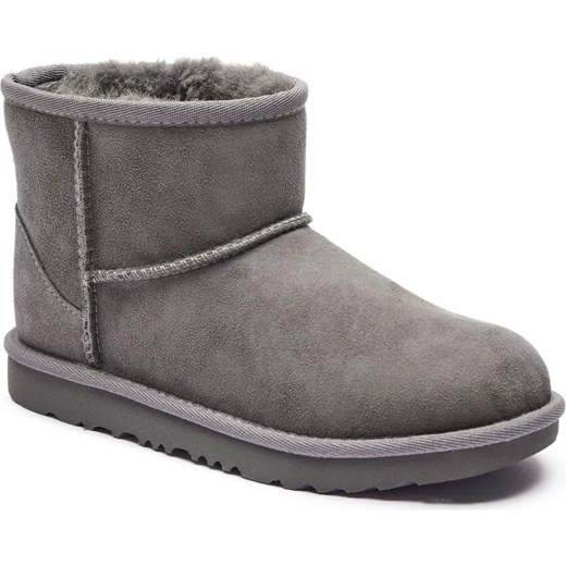 UGG Skórzane śniegowce KIDS CLASSIC MINI II ze sklepu Gomez Fashion Store w kategorii Buty zimowe dziecięce - zdjęcie 184516935