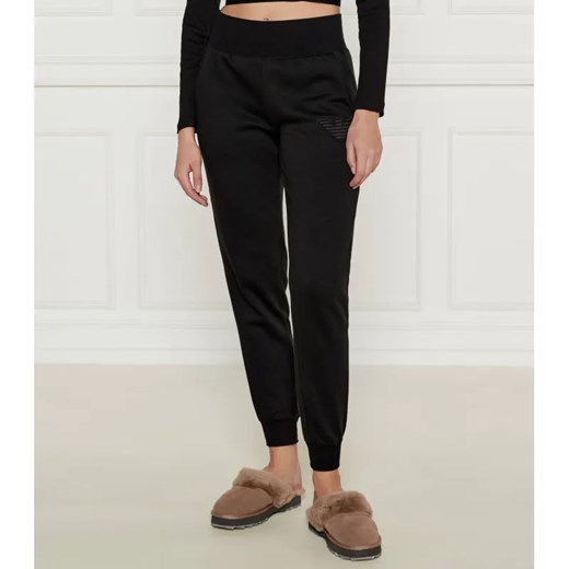 Emporio Armani Spodnie dresowe | Regular Fit ze sklepu Gomez Fashion Store w kategorii Spodnie damskie - zdjęcie 184516967