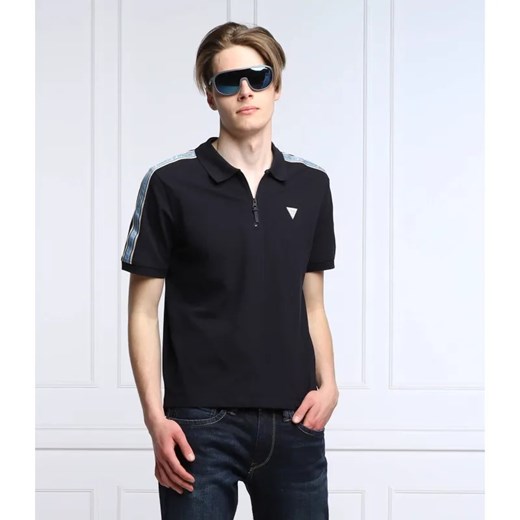GUESS ACTIVE Polo EDMUND | Regular Fit | pique ze sklepu Gomez Fashion Store w kategorii T-shirty męskie - zdjęcie 184516999