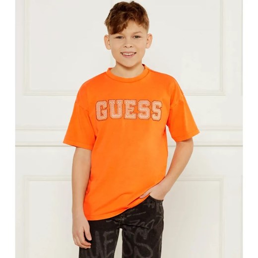 Guess T-shirt | Regular Fit ze sklepu Gomez Fashion Store w kategorii T-shirty chłopięce - zdjęcie 184517008