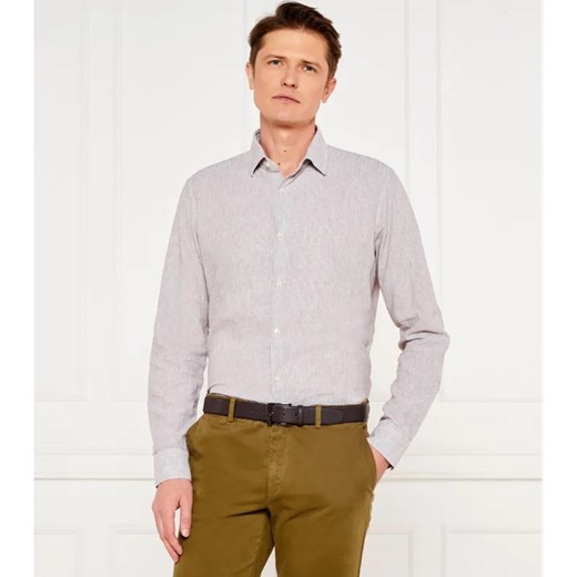 Joop! Lniana koszula Pit-W | Slim Fit ze sklepu Gomez Fashion Store w kategorii Koszule męskie - zdjęcie 184517076