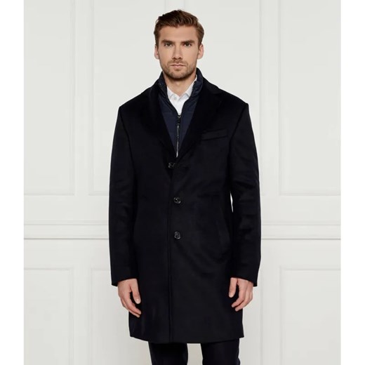 Joop! Wełniany płaszcz 2w1 17 JC-20Morris | z dodatkiem kaszmiru ze sklepu Gomez Fashion Store w kategorii Płaszcze męskie - zdjęcie 184517115