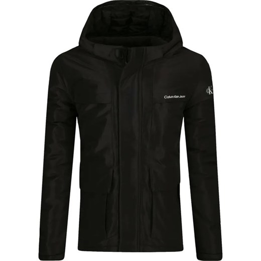 Calvin Klein Jeans Parka BACK TO SCHOOL | Regular Fit ze sklepu Gomez Fashion Store w kategorii Kurtki chłopięce - zdjęcie 184517117