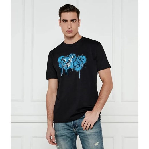 Iceberg T-shirt | Regular Fit ze sklepu Gomez Fashion Store w kategorii T-shirty męskie - zdjęcie 184517125