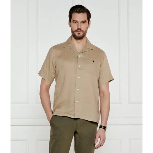 POLO RALPH LAUREN Lniana koszula | Classic fit ze sklepu Gomez Fashion Store w kategorii Koszule męskie - zdjęcie 184517129