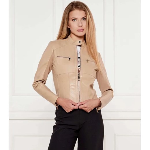 Liu Jo Skórzana kurtka | Slim Fit ze sklepu Gomez Fashion Store w kategorii Kurtki damskie - zdjęcie 184517186