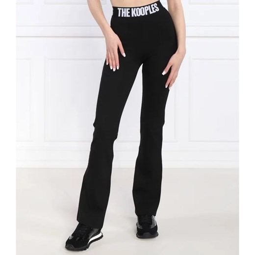 The Kooples Spodnie dresowe | flare fit ze sklepu Gomez Fashion Store w kategorii Spodnie damskie - zdjęcie 184517247
