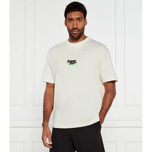 Hugo Blue T-shirt Nerperi | Oversize fit ze sklepu Gomez Fashion Store w kategorii T-shirty męskie - zdjęcie 184517319
