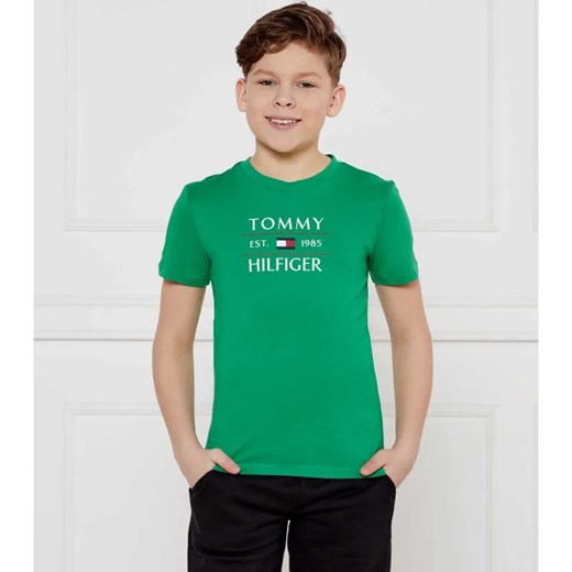 Tommy Hilfiger T-shirt | Regular Fit ze sklepu Gomez Fashion Store w kategorii T-shirty chłopięce - zdjęcie 184517366