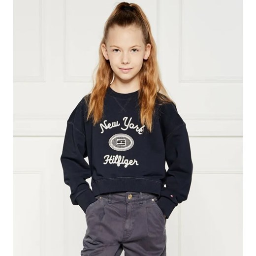 Tommy Hilfiger Bluza | Regular Fit ze sklepu Gomez Fashion Store w kategorii Bluzy dziewczęce - zdjęcie 184517415