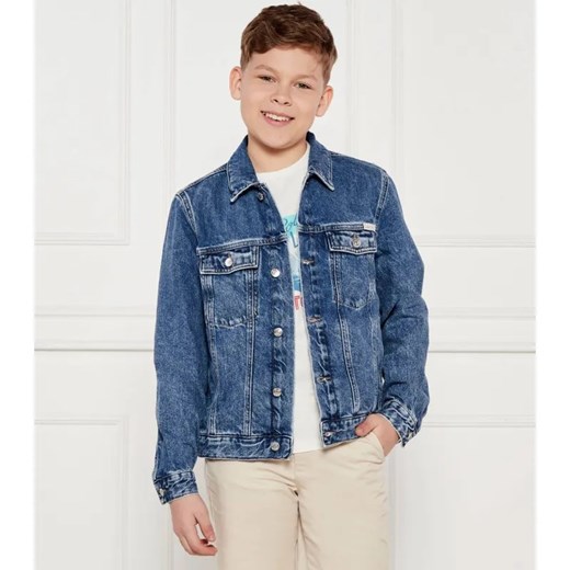 Calvin Klein Jeans Jeansowa kurtka | Regular Fit ze sklepu Gomez Fashion Store w kategorii Kurtki chłopięce - zdjęcie 184517437