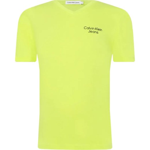 Calvin Klein Jeans T-shirt | Regular Fit ze sklepu Gomez Fashion Store w kategorii T-shirty chłopięce - zdjęcie 184517475