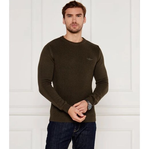 Aeronautica Militare Sweter | Regular Fit ze sklepu Gomez Fashion Store w kategorii Swetry męskie - zdjęcie 184517559