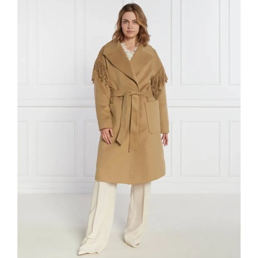 Twinset U&B Płaszcz | z dodatkiem wełny ze sklepu Gomez Fashion Store w kategorii Płaszcze damskie - zdjęcie 184517648