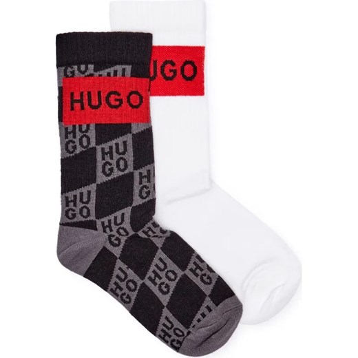 HUGO KIDS Skarpety 2-pack ze sklepu Gomez Fashion Store w kategorii Skarpetki dziecięce - zdjęcie 184517708